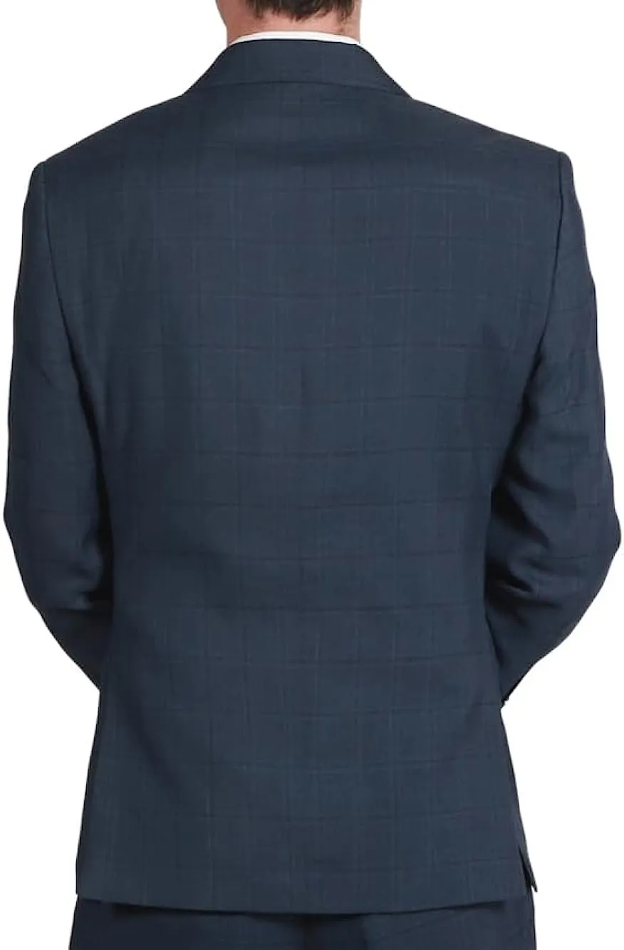 Adam Baker Men's Regular Fit 2-Piece Single Breasted Suit