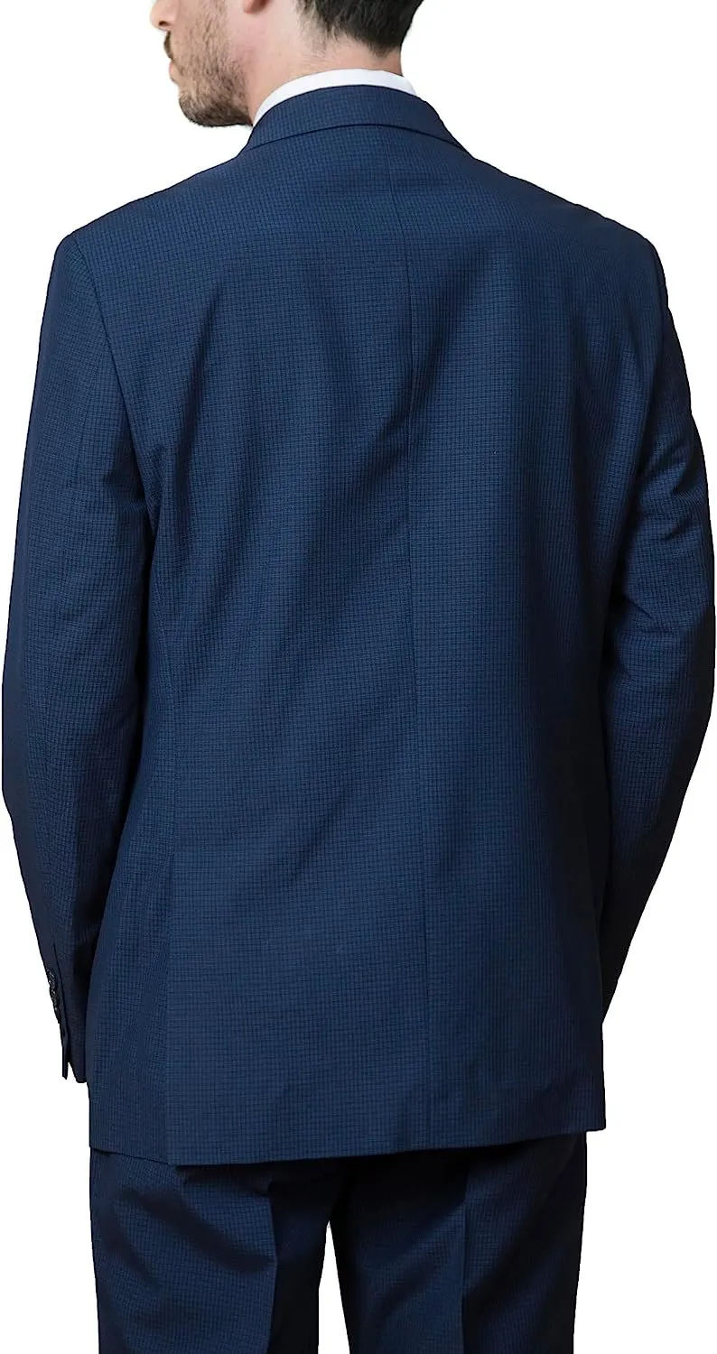 Adam Baker Men's Regular Fit 2-Piece Single Breasted Suit