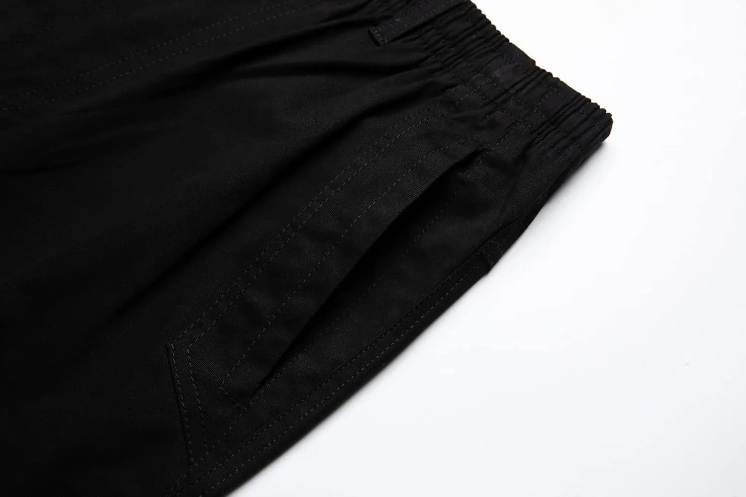 AIFARLD Mens Cargo Pants Elastic Waist Pants Sport Jogger Long Trousers for Hiking Fishing Running Workout