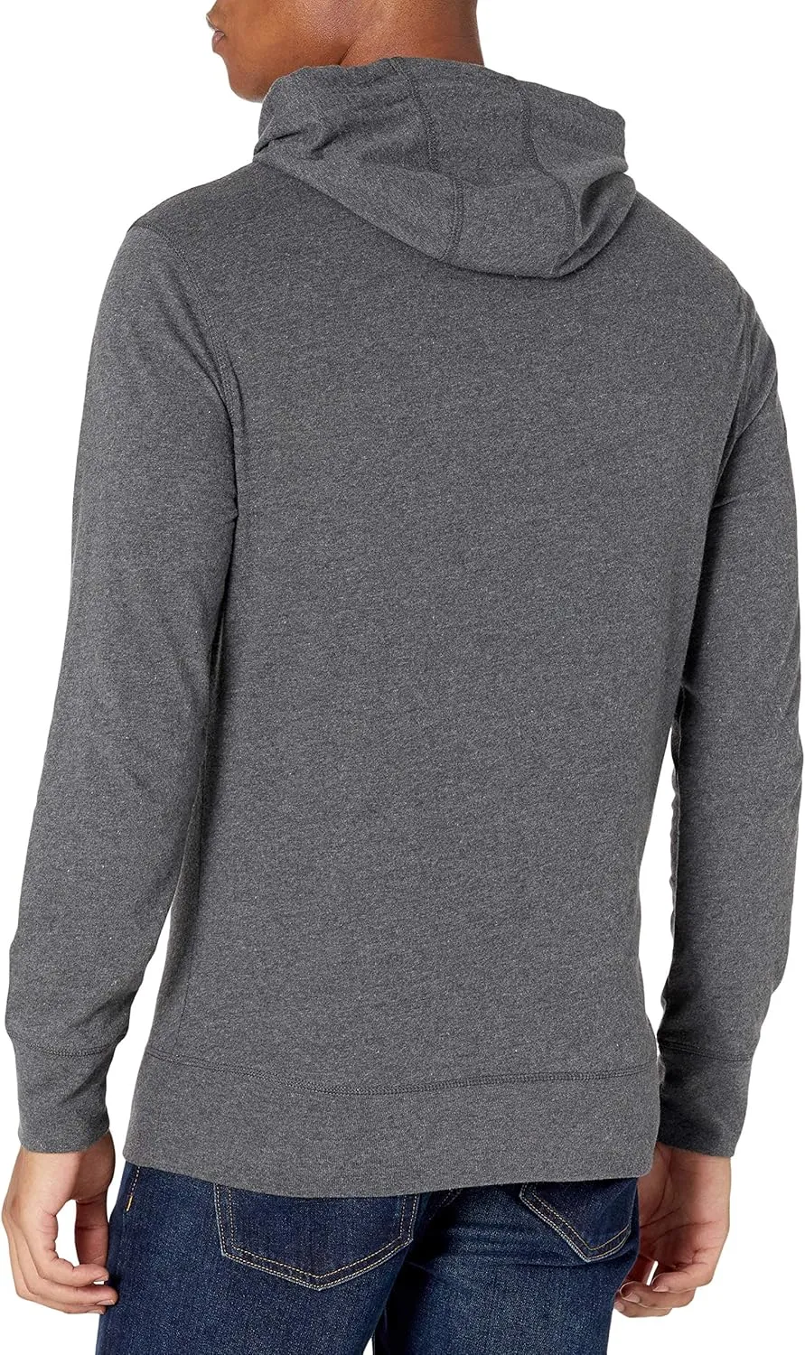 Amazon Essentials Men's Lightweight Jersey Pullover Hoodie