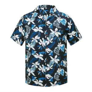 American Trends Hawaiian Shirt for Men Short Sleeve Tropical Beach Shirts Mens Casual Button Down Summer Vacation Wear