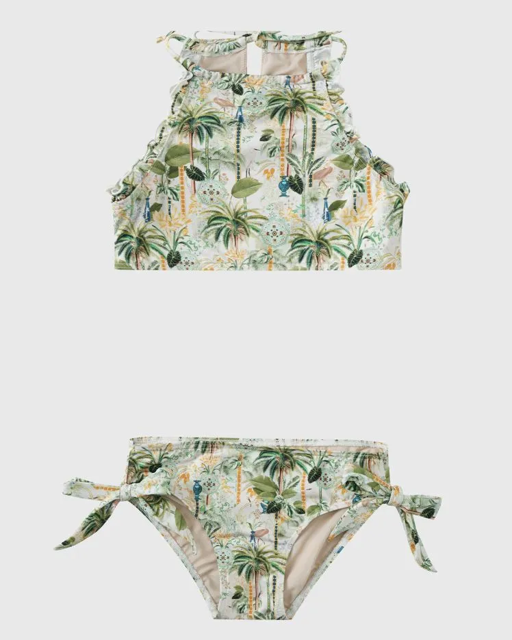 Aqua Blu Halter Neck Bikini Set - Madagascar