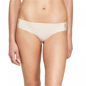 Auden Women's Bonded Edge Micro Bikini With Mesh Panties