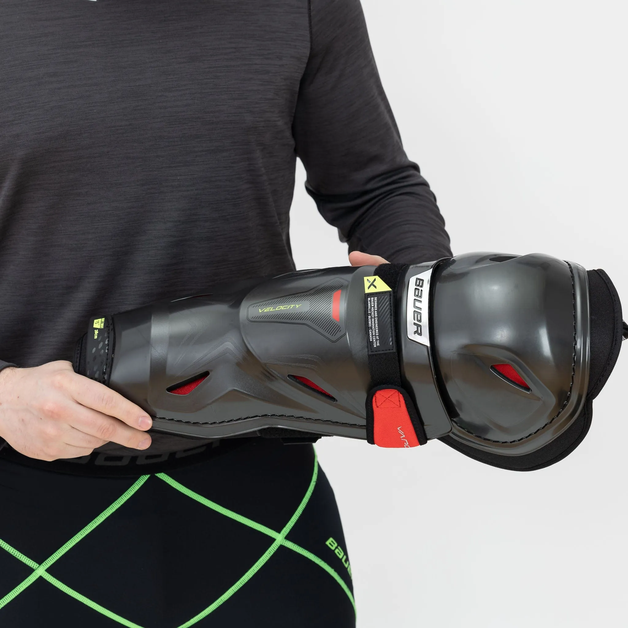 Bauer Vapor Velocity Junior Hockey Shin Guards
