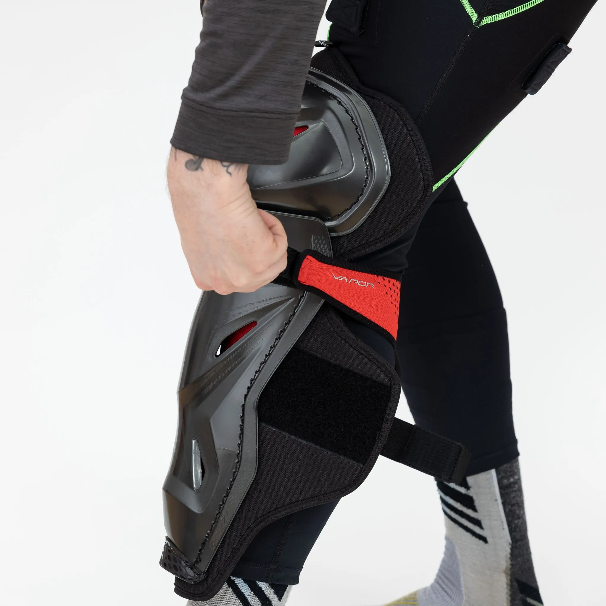 Bauer Vapor Velocity Junior Hockey Shin Guards