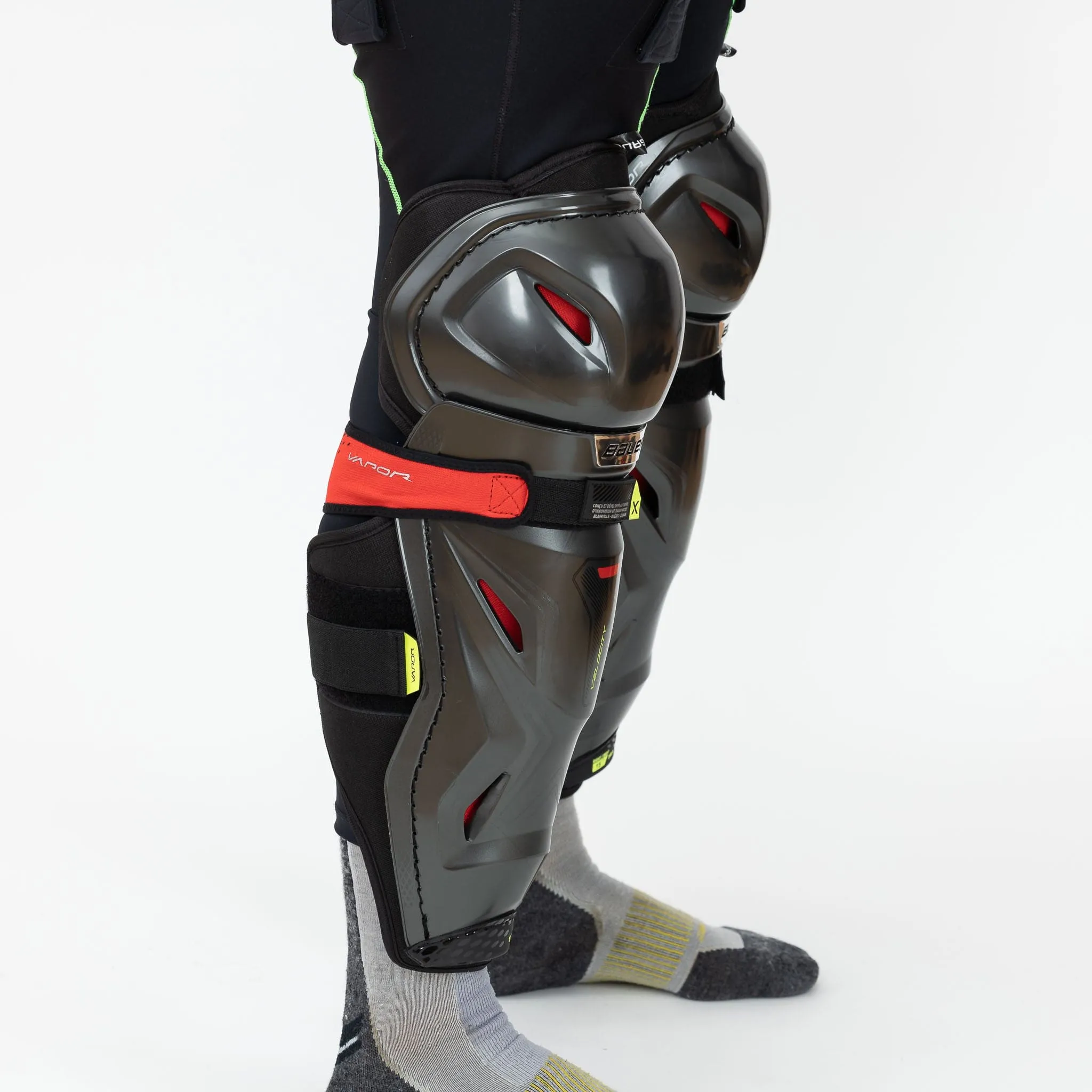 Bauer Vapor Velocity Junior Hockey Shin Guards