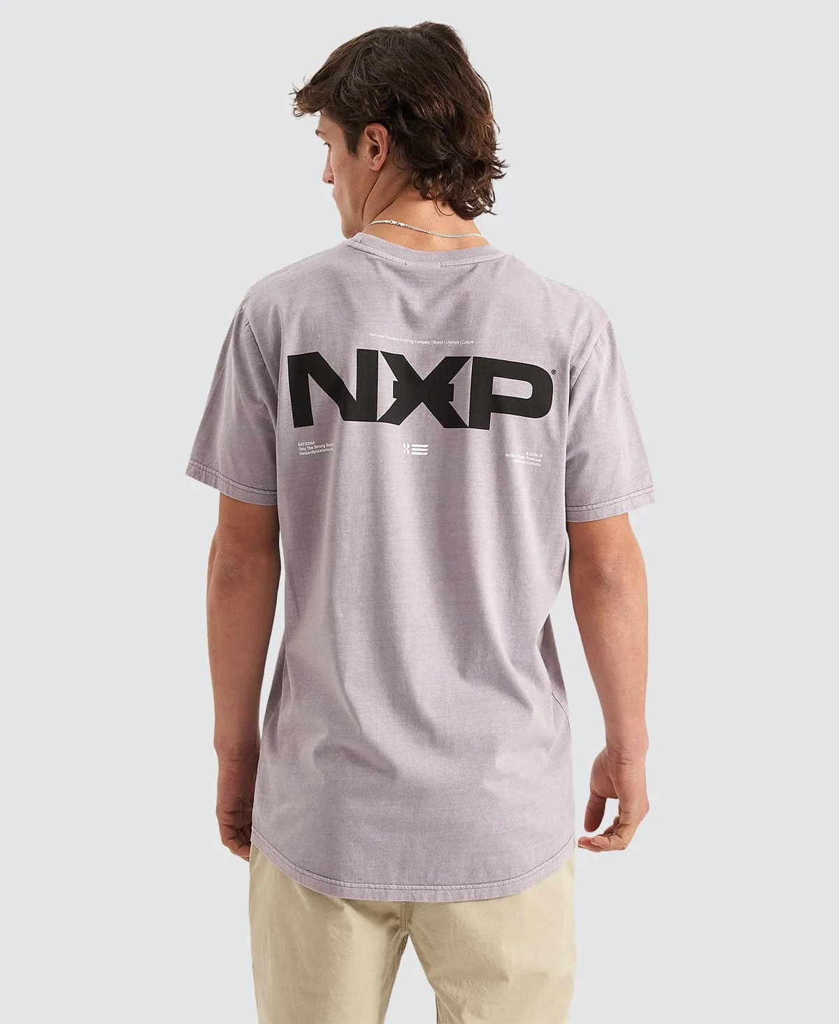 Blast Scoop Back T-Shirt Pigment Dusk