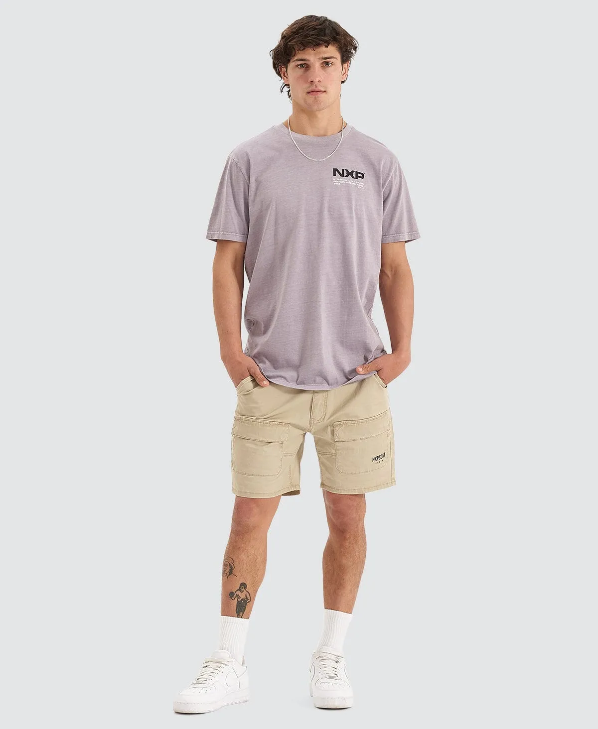 Blast Scoop Back T-Shirt Pigment Dusk