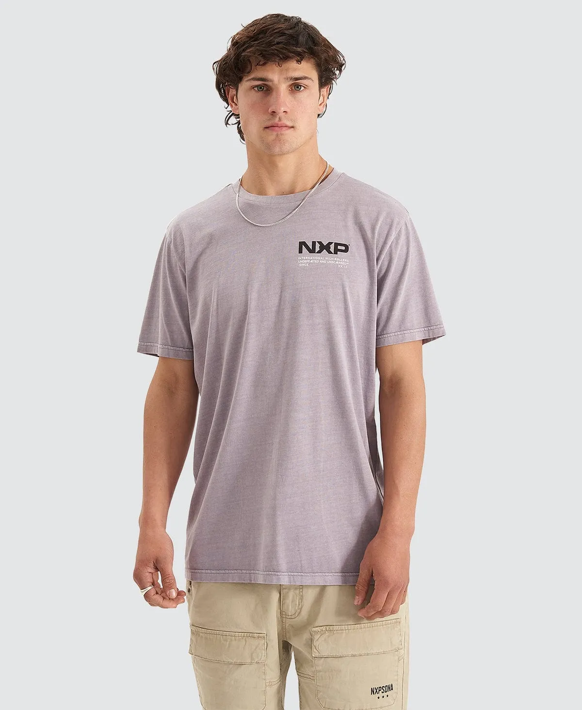 Blast Scoop Back T-Shirt Pigment Dusk