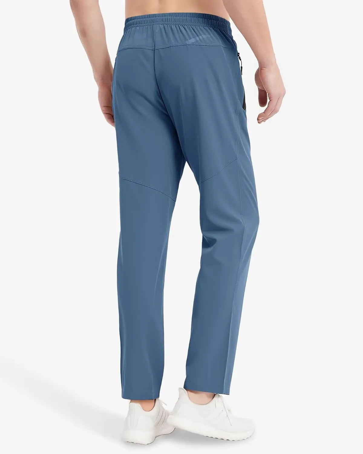 Boladeci Men's Joggers Lightweight Quick Dry Casual Athletic Hiking Pants Sweatpants with Pockets Elastic Waist