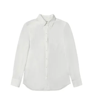 Boy Friend Shirt in White