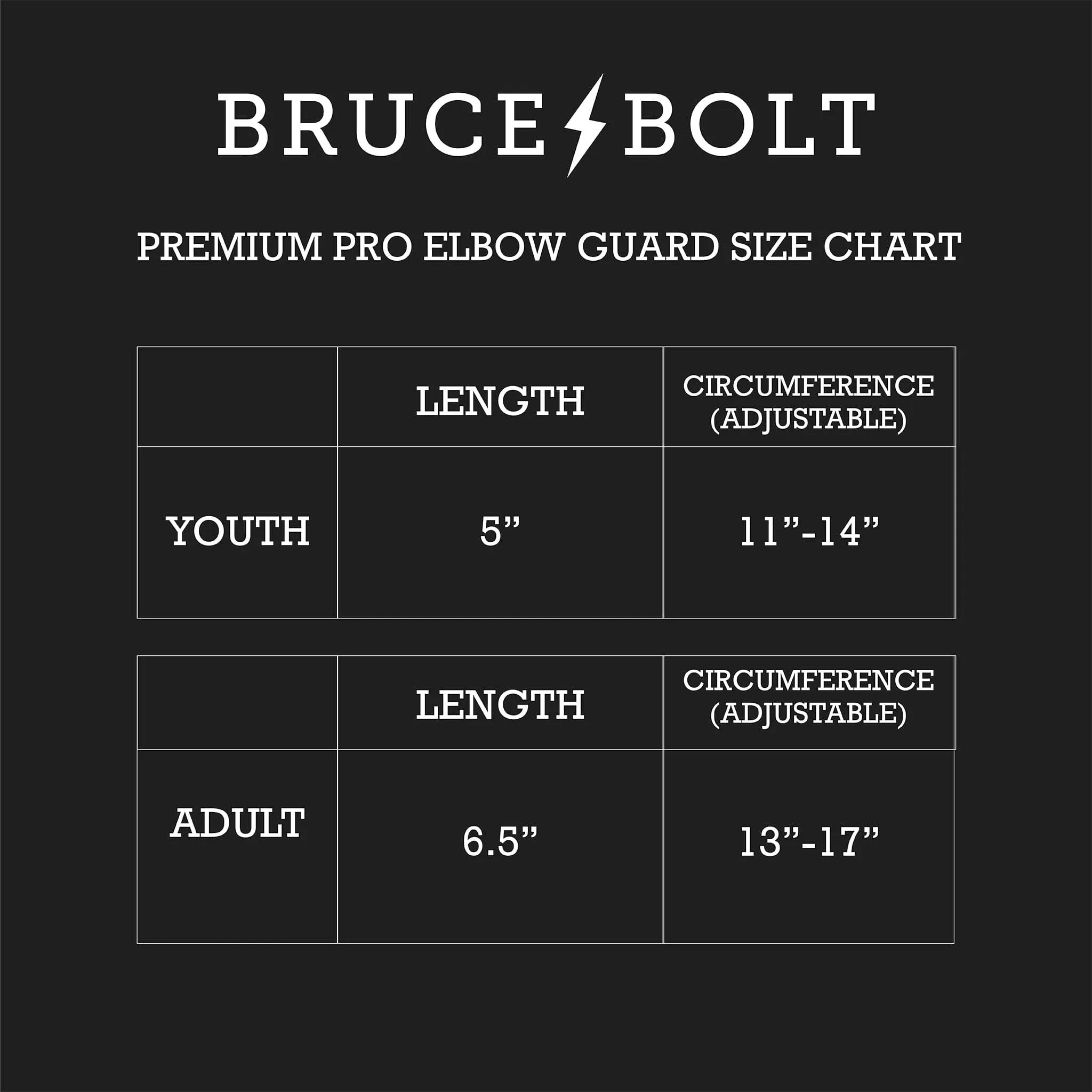 BRUCE BOLT Original Series Elbow Guard - NAVY