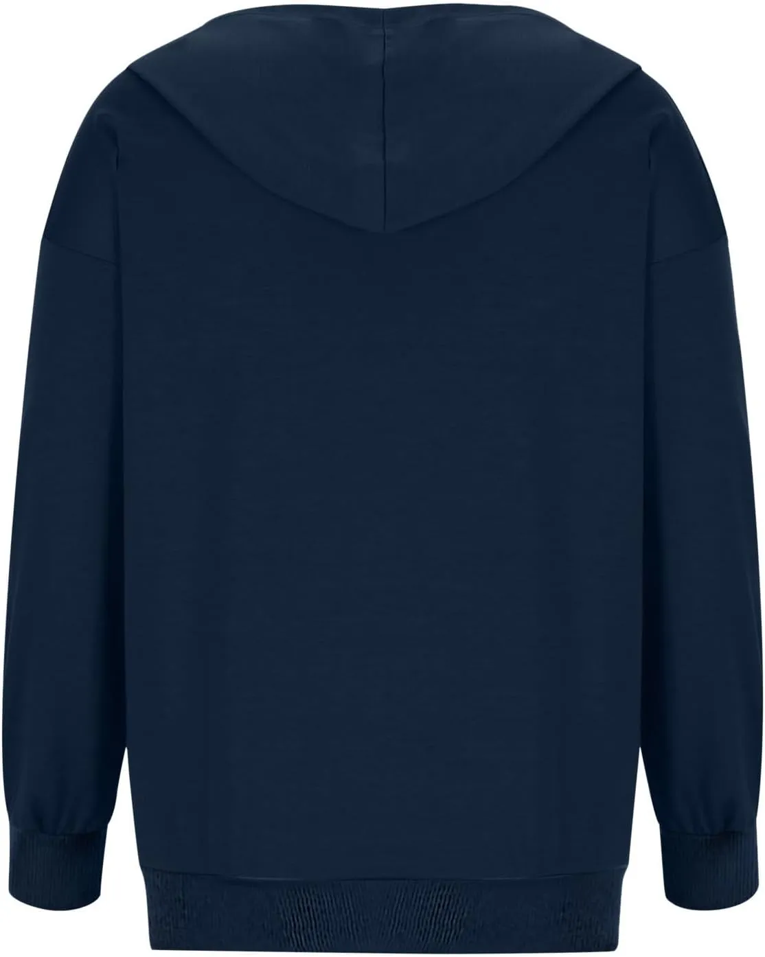 Ceboyel Women'S Zip Up Hoodies 2023 Long Sleeve Hooded Jackets Quarter Zip Pullover Sweatshirt Trendy Casual Fall Clothes