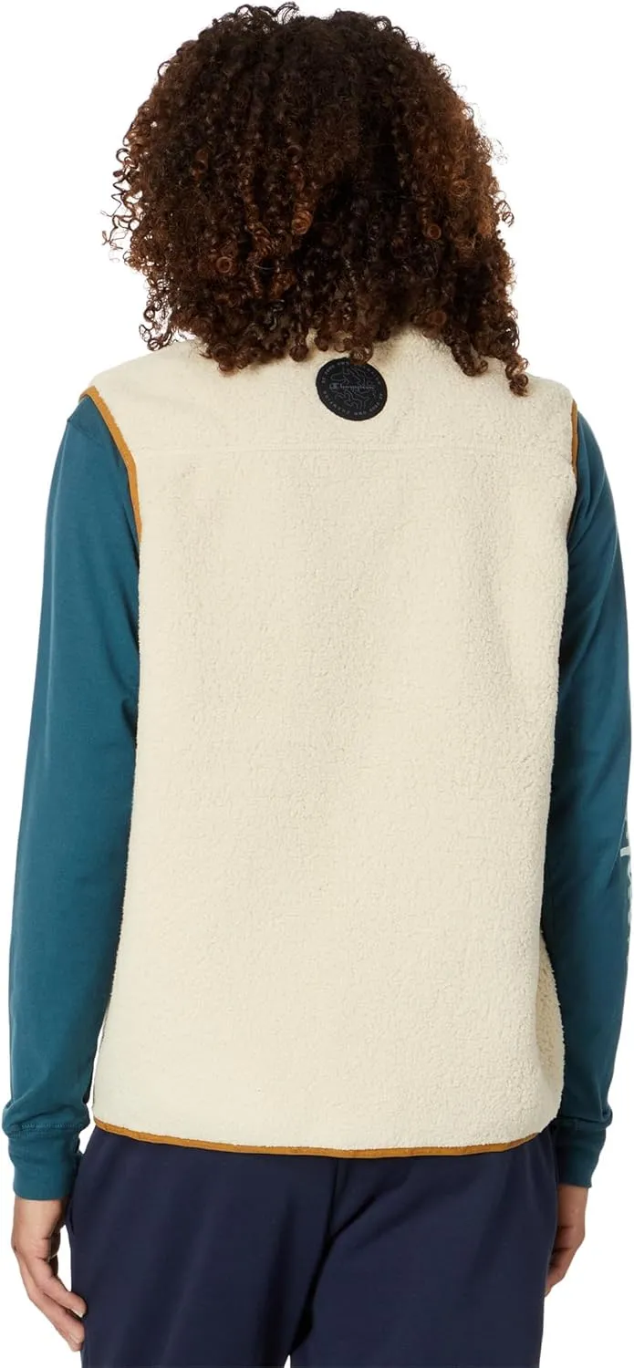 Champion Mens Cozy Shearling Vest