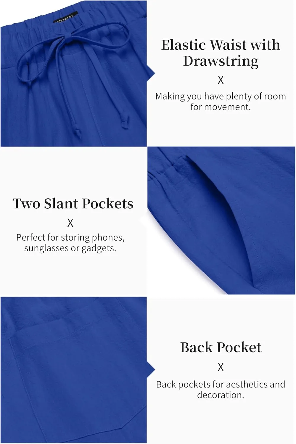 COOFANDY Men's 2 Pieces Cotton Linen Set Long Sleeve Henley Shirts Casual Beach Pants With Pockets Summer Yoga Outfits