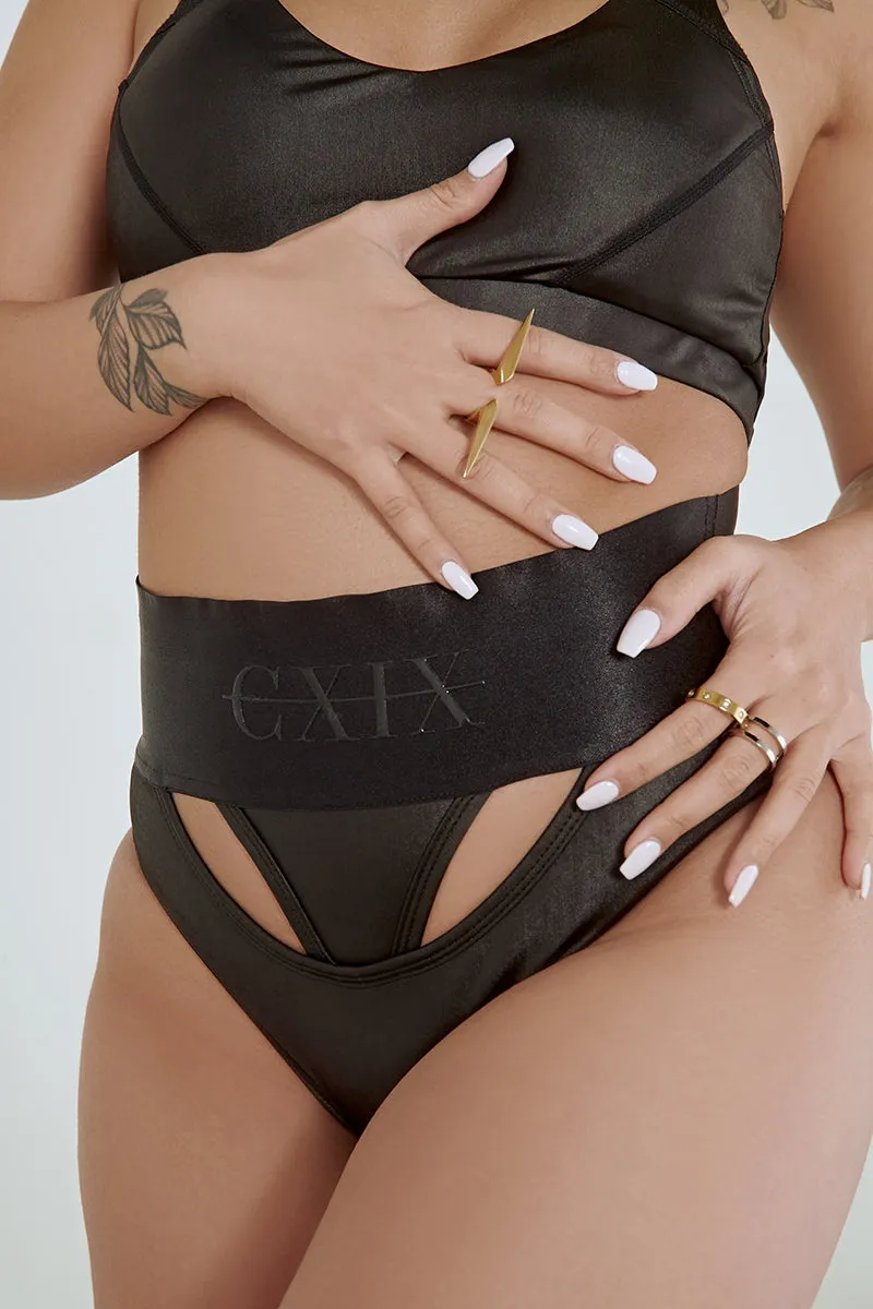 CXIX I Slay G-Banger Bottoms - Black