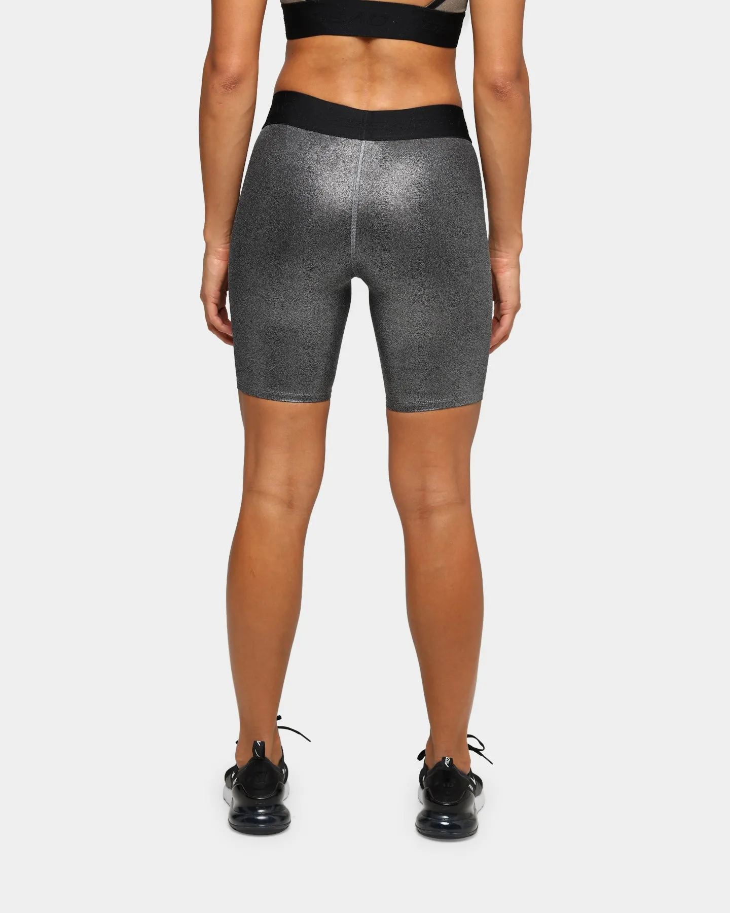 Dead Sport Women's Phantom Bike Shorts Silver/Black/Metallic