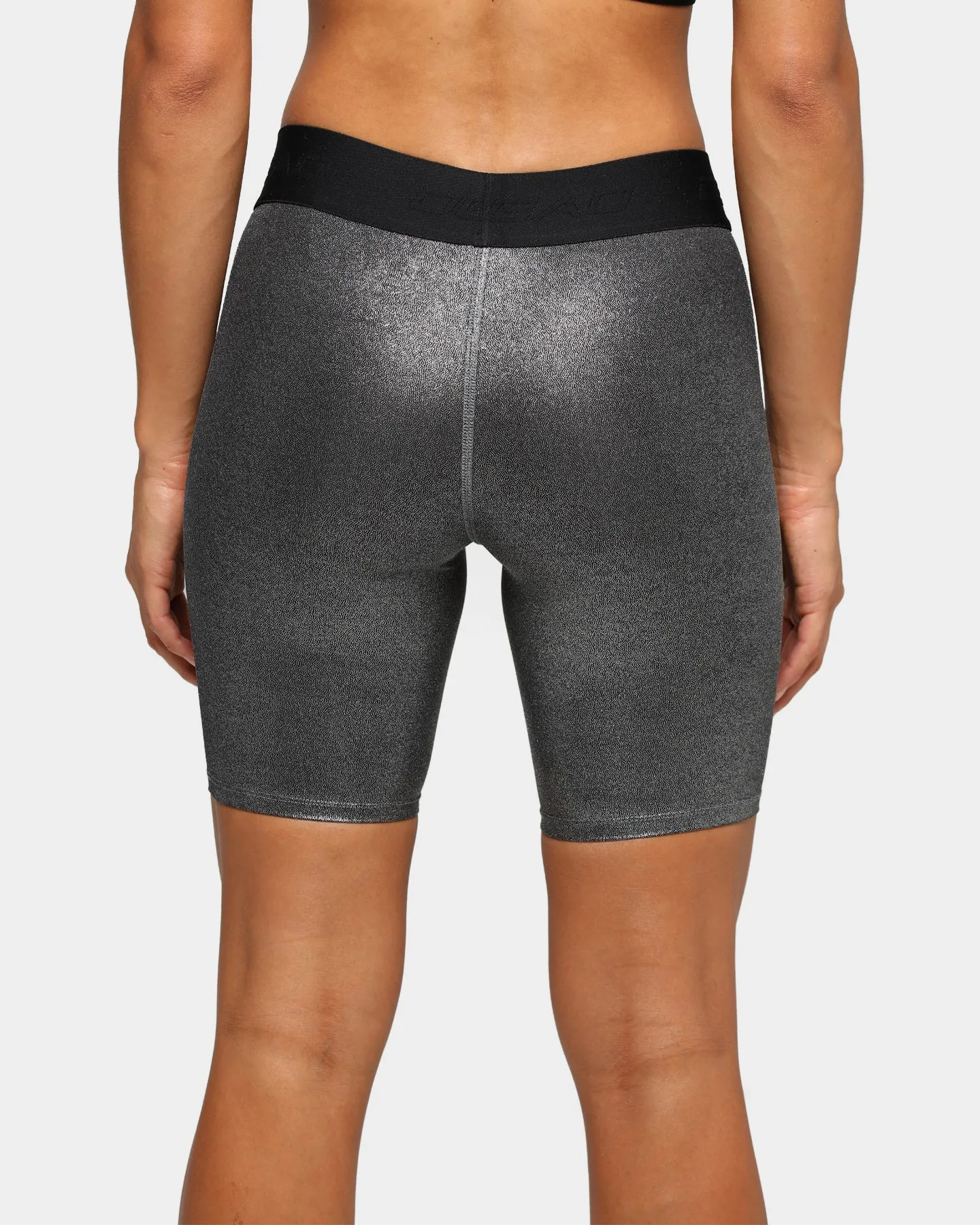 Dead Sport Women's Phantom Bike Shorts Silver/Black/Metallic