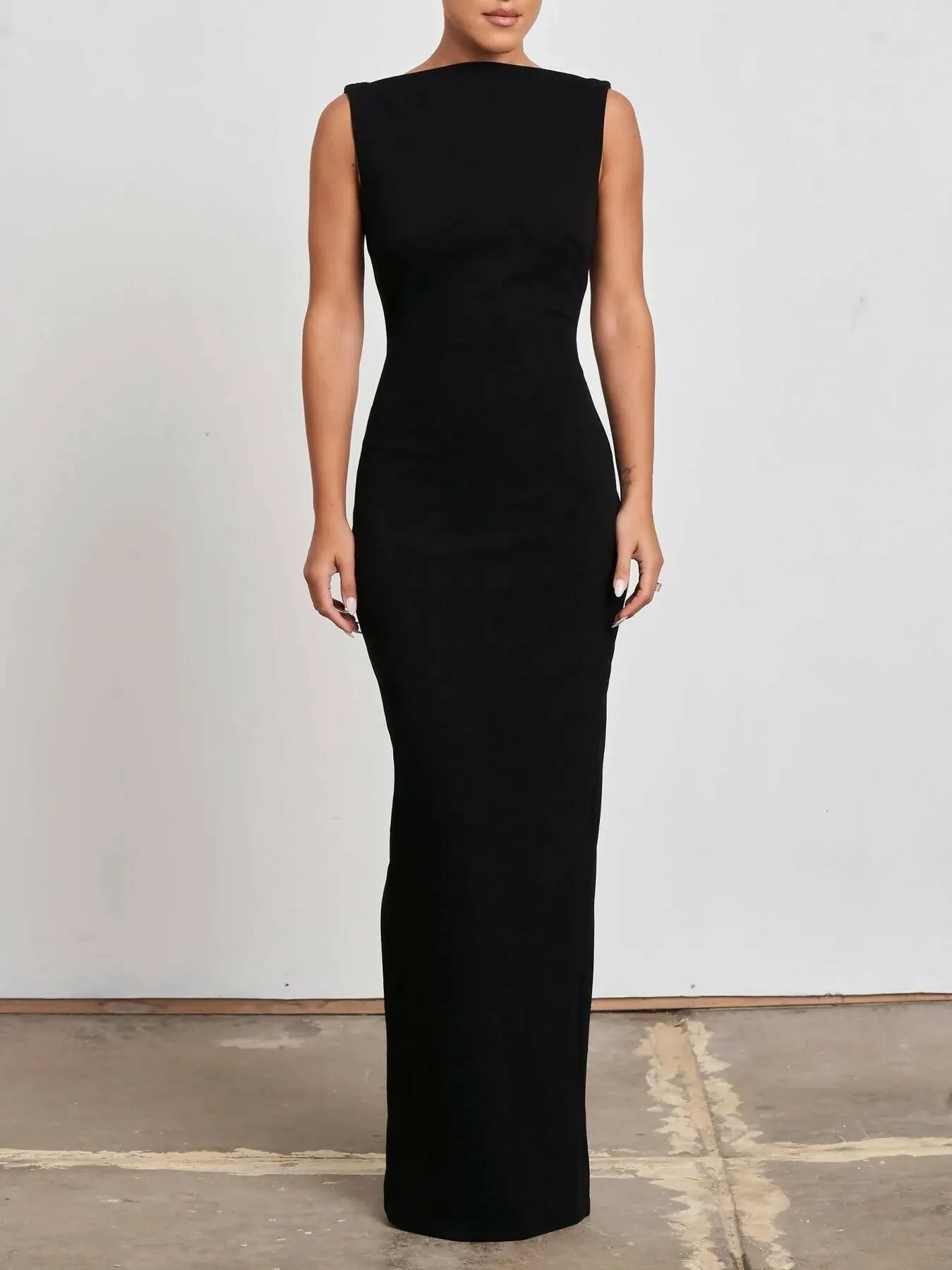 Effie Kats Verona Black Gown Dress