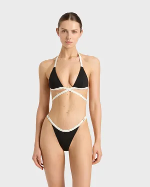 Elisha Bikini Bottom - Black (Embodee)