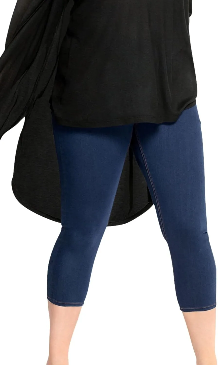 ellos Plus Size Capri Jegging