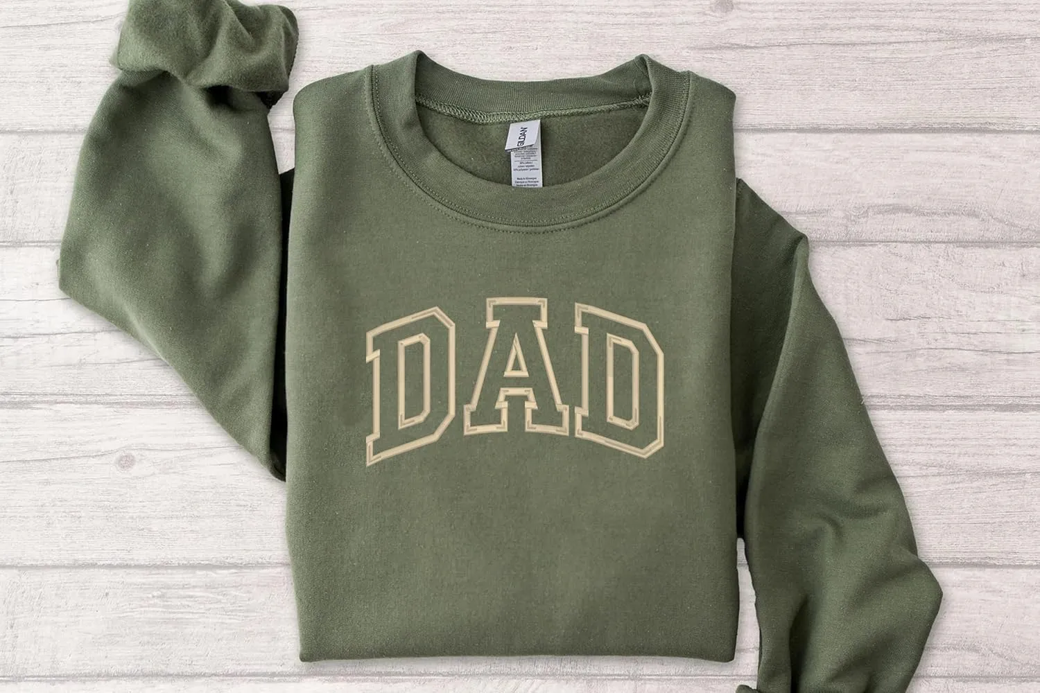 Embroidered Dad Sweatshirt  Cozy, Soft and Comfy Sweatshirt for Men, Perfect for Dads