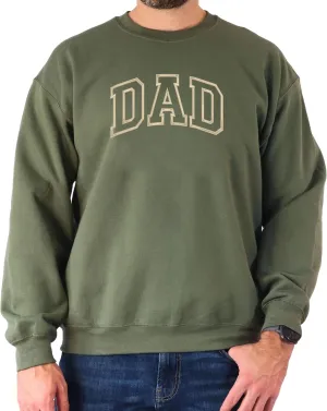 Embroidered Dad Sweatshirt  Cozy, Soft and Comfy Sweatshirt for Men, Perfect for Dads