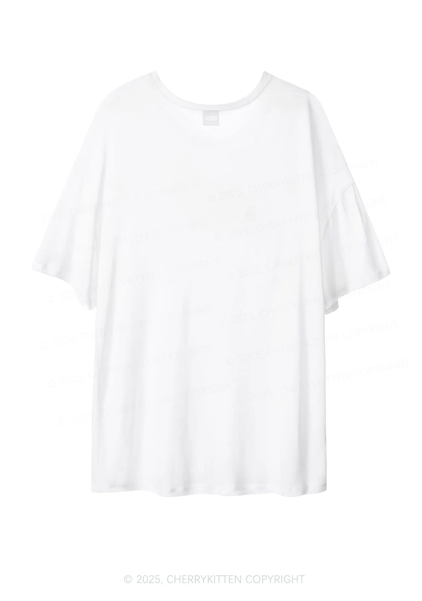 Femme Pride Y2K Sheer Boyfriend Tee Cherrykitten