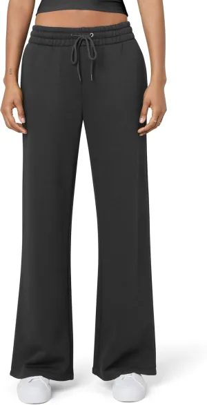florence by mills Women's Cozy Crush Wide Leg Sweatpant