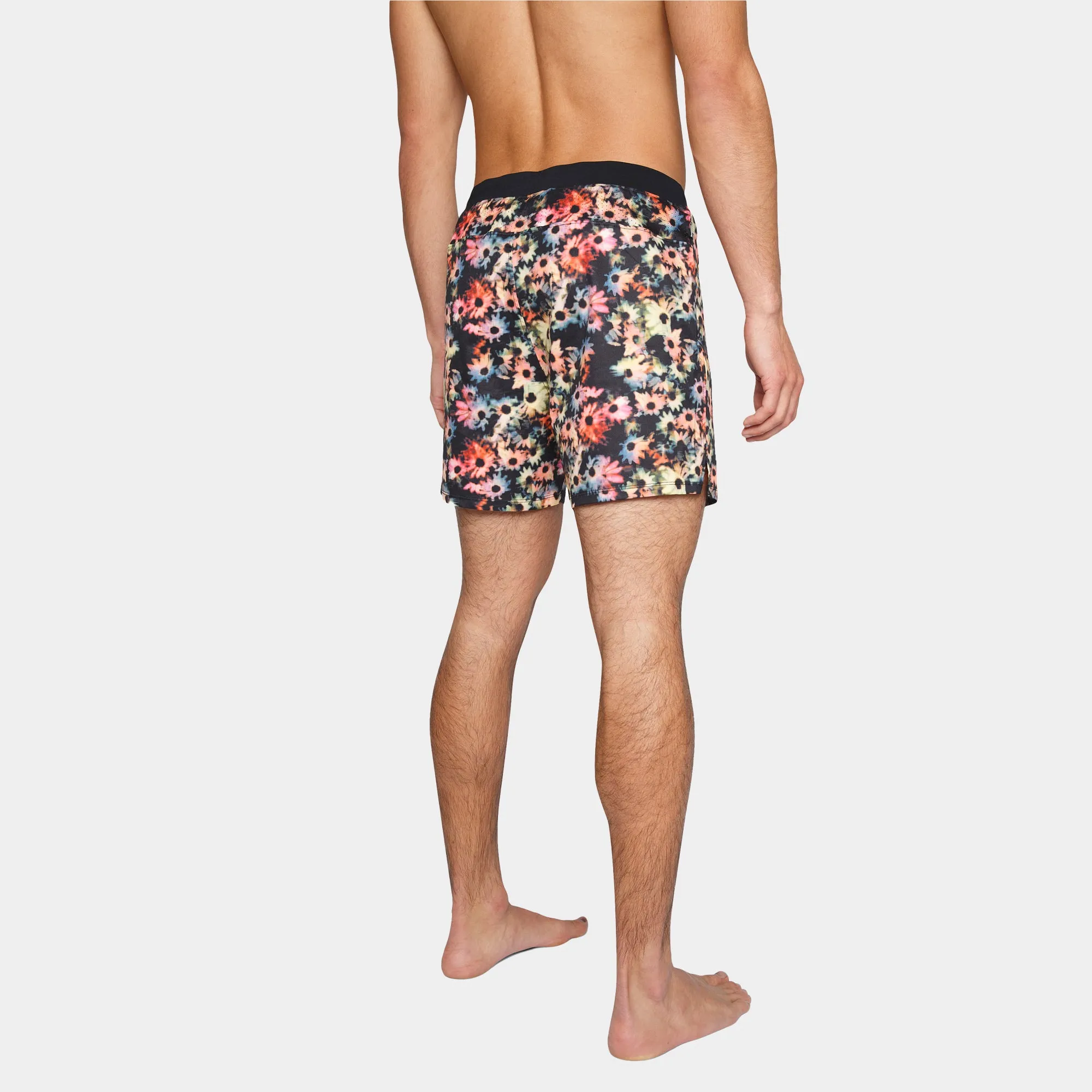 Flow Shorts - Black Floral