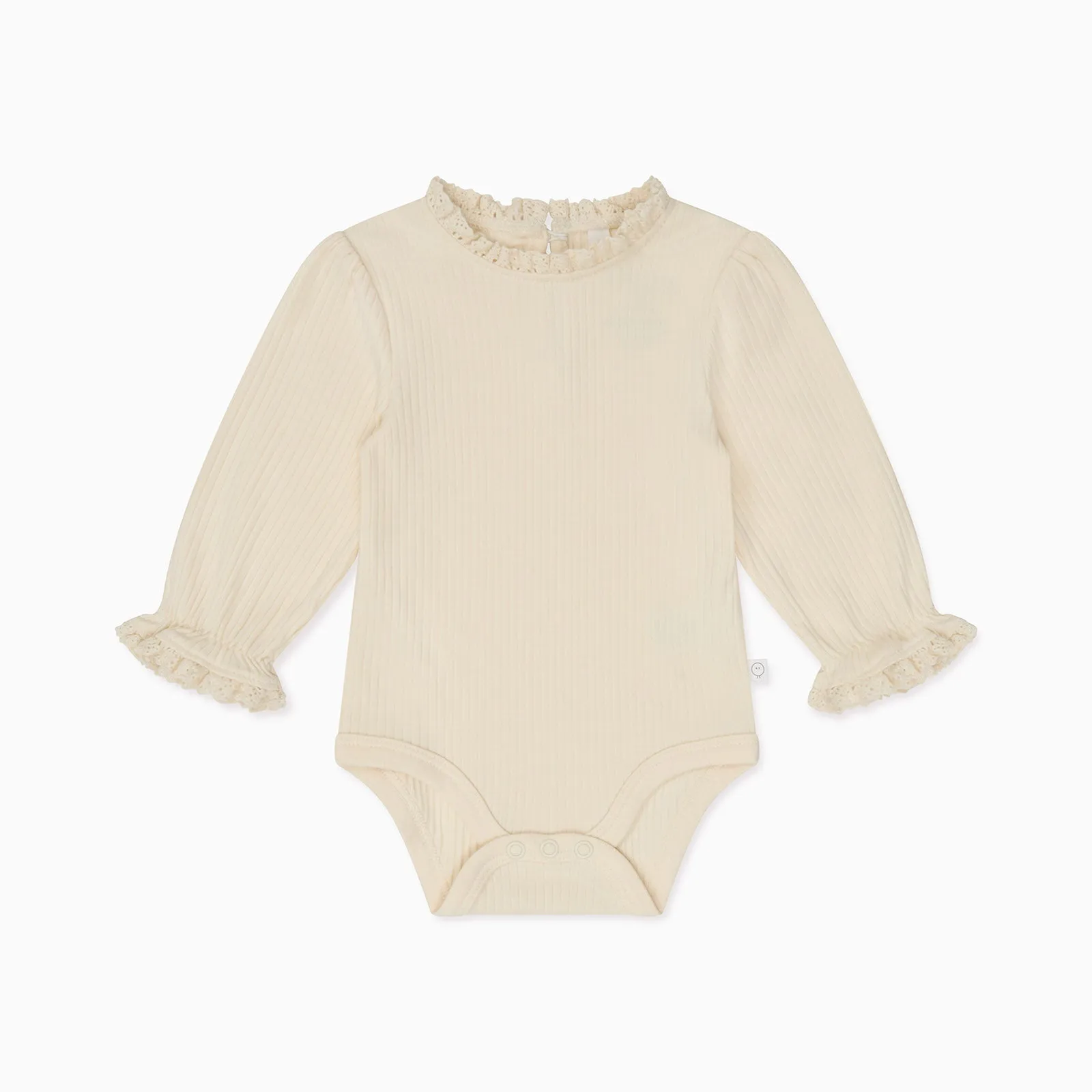 Frilled Ribbed Bodysuit