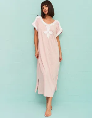 Gaia Beach Kaftan - Nude