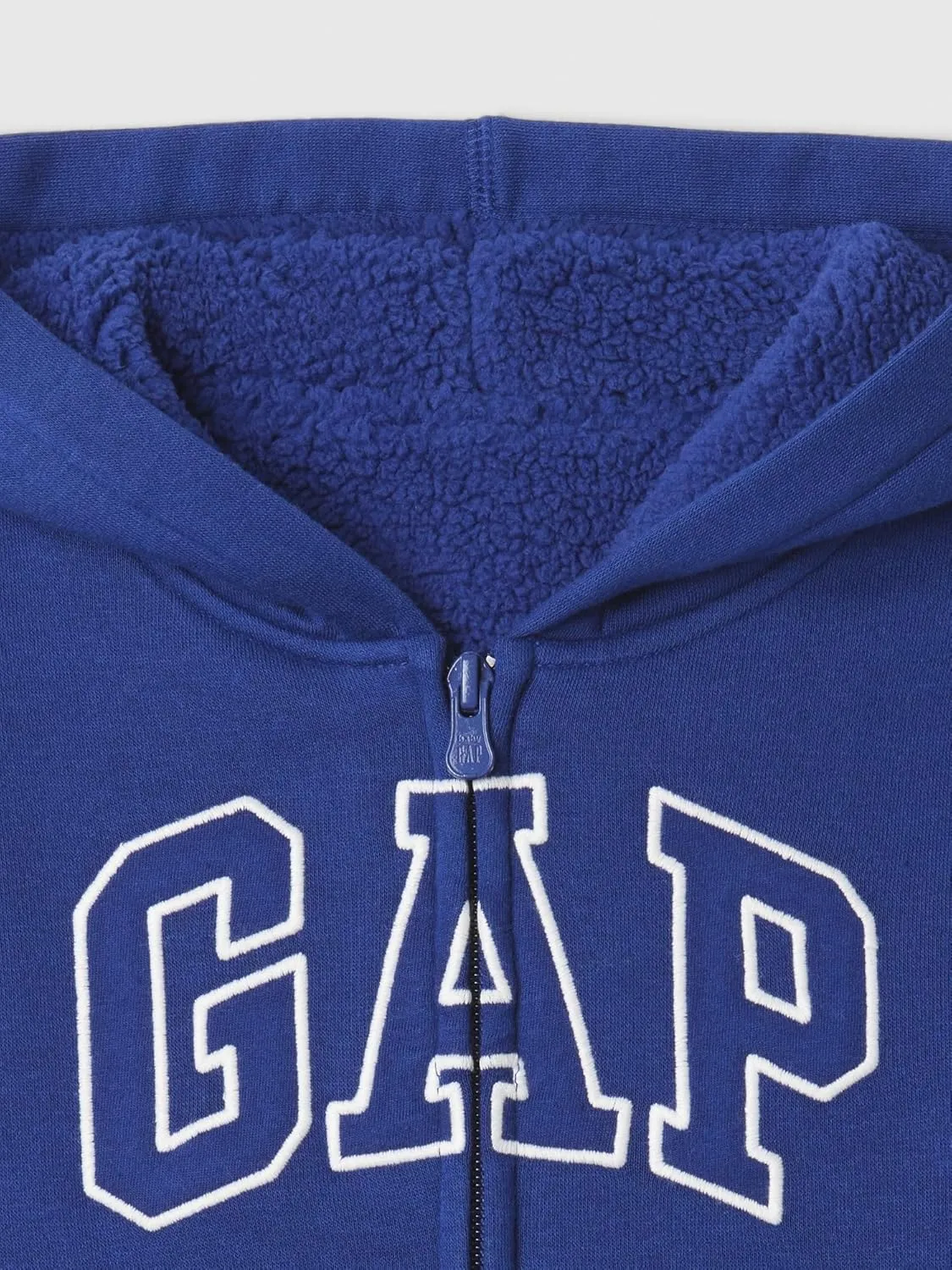 GAP Baby Boys' Cozy Logo Full Zip