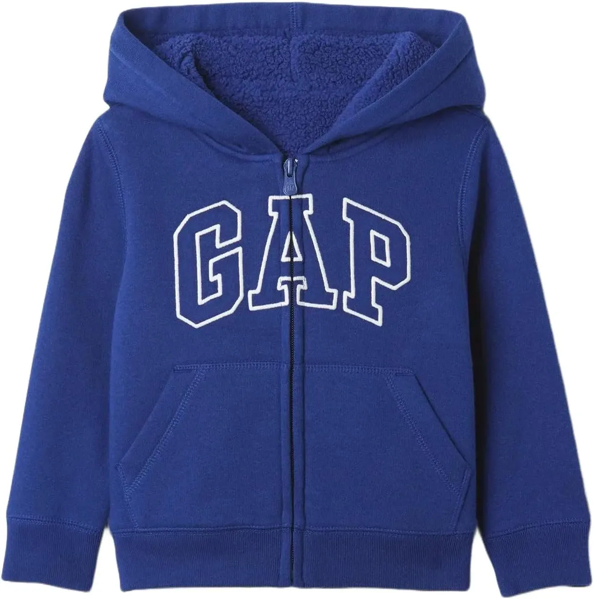 GAP Baby Boys' Cozy Logo Full Zip