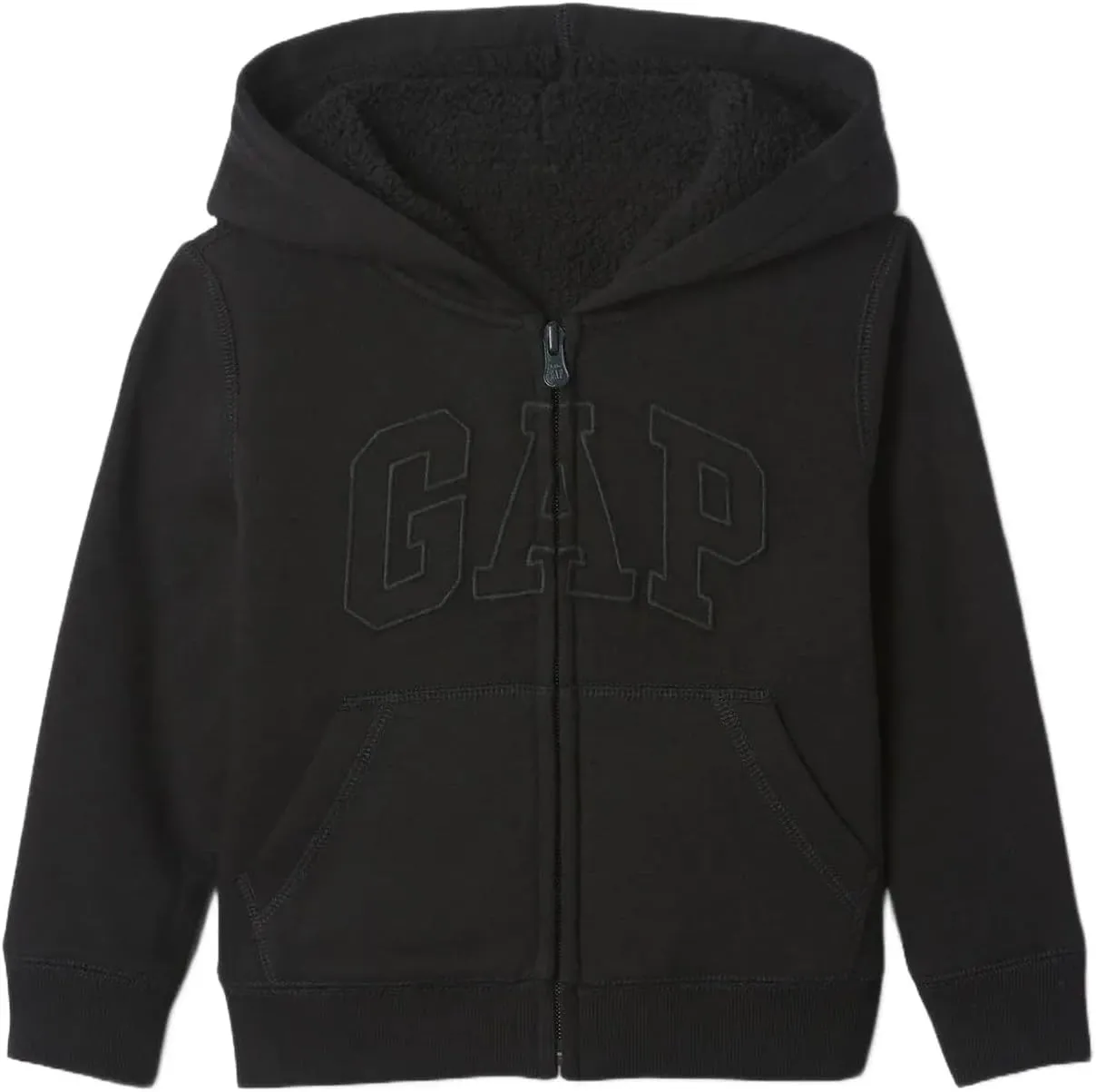 GAP Baby Boys' Cozy Logo Full Zip