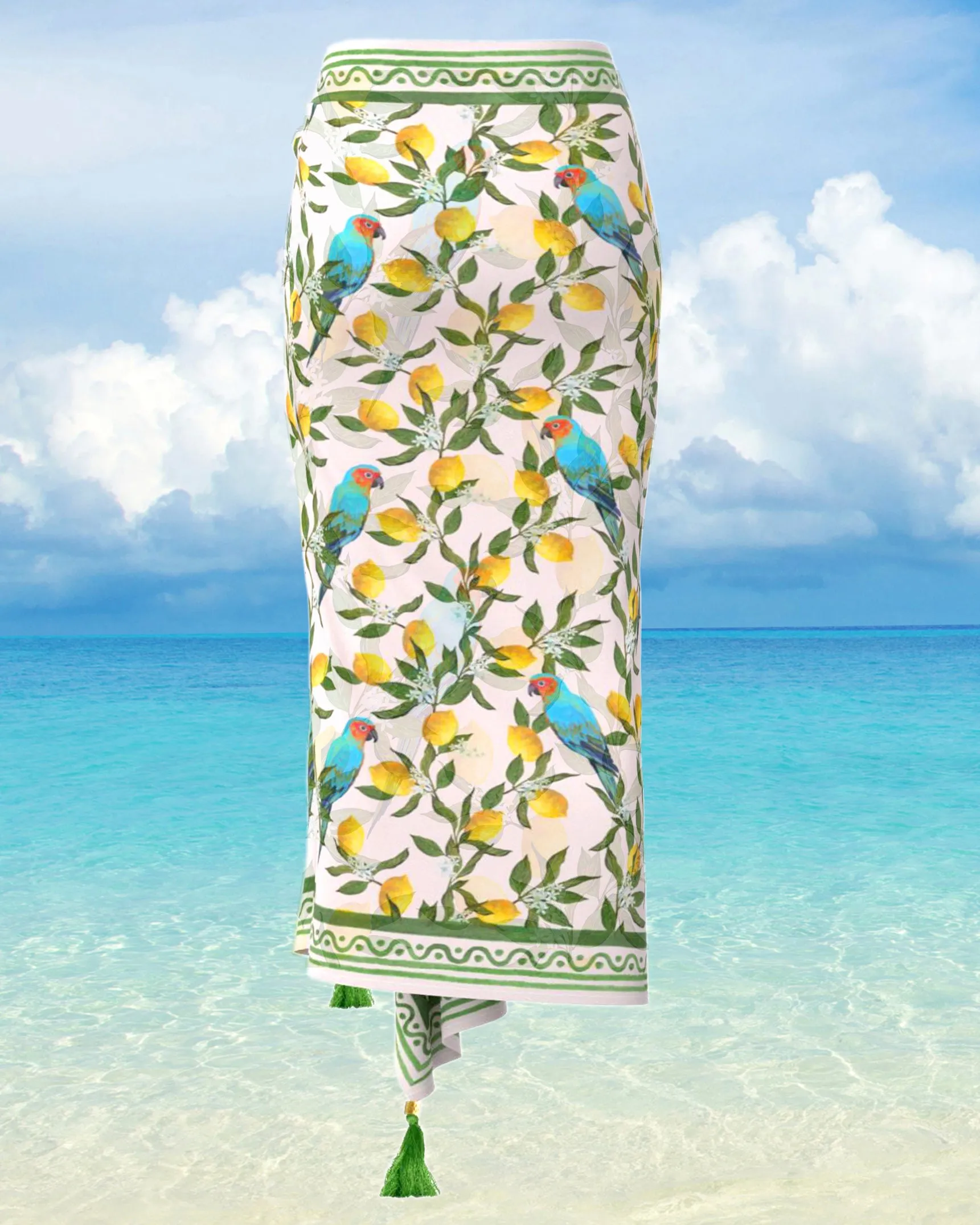 Ginevra Pareo in Lemon Garden Print