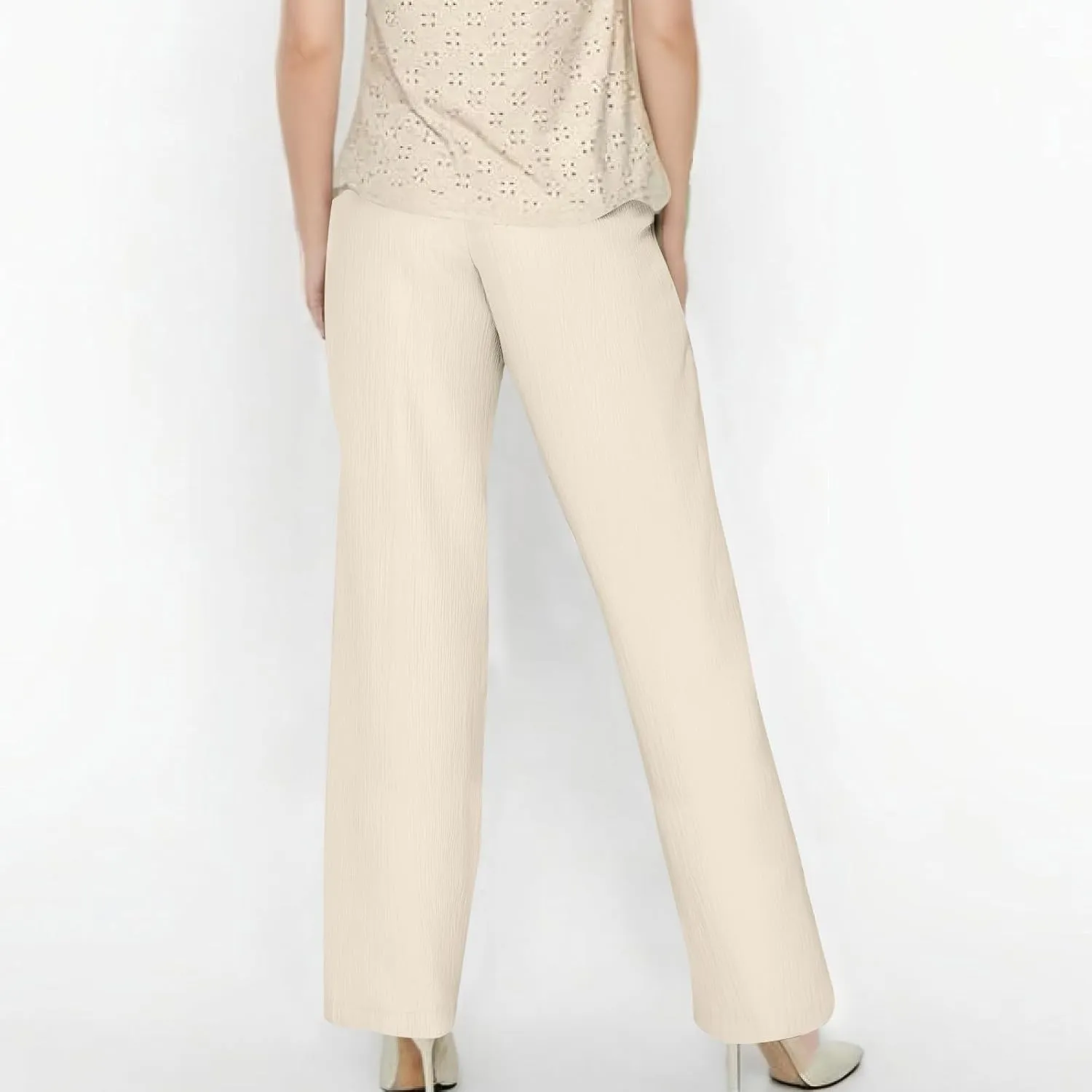 GOFULY Linen Palazzo Pants Women Wide Leg Trendy 2025 Pants High Waisted Drawstring Elastic Waist Summer Baggy Solid Trousers