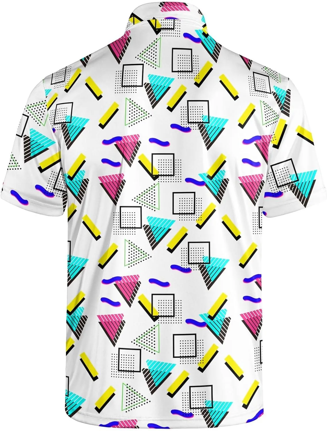 Golf Shirts for Men Dry Fit Classic Sunglass Rubber Duck Short Sleeve Casual Outfit Polo Shirt