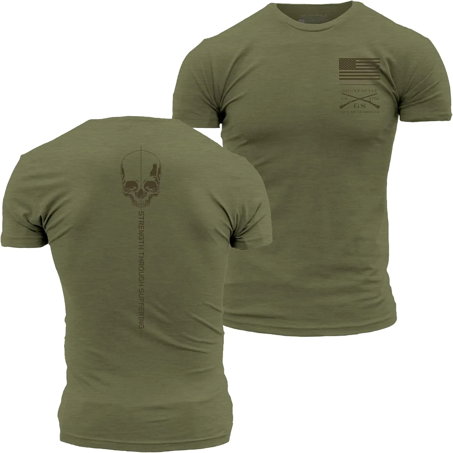 Grunt Style Strength Through Suffering Men's Training T-Shirt