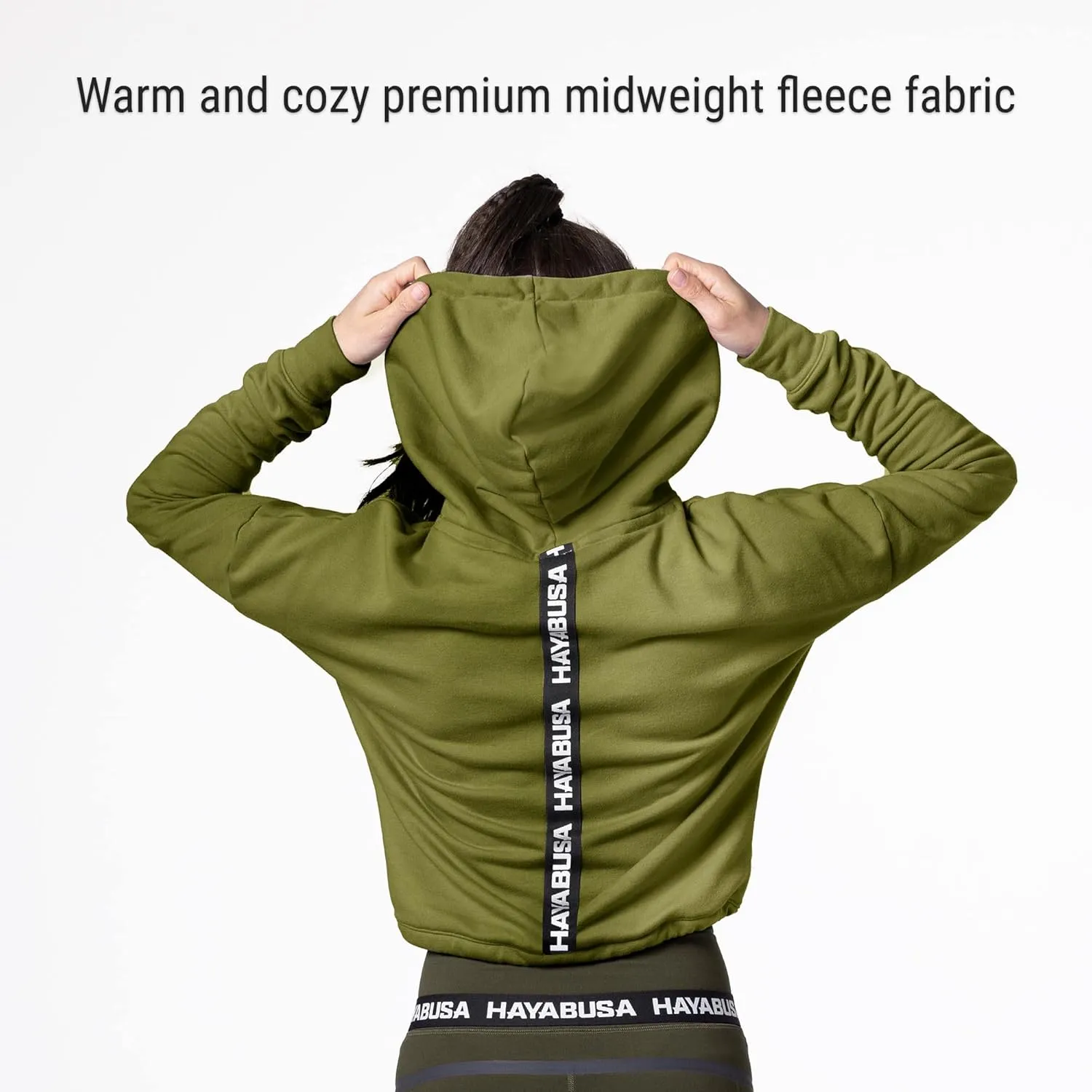 Hayabusa Women's Cozy Fleece Cropped Hoodie