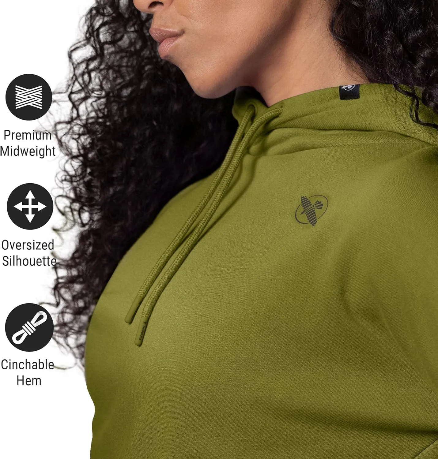 Hayabusa Women's Cozy Fleece Cropped Hoodie