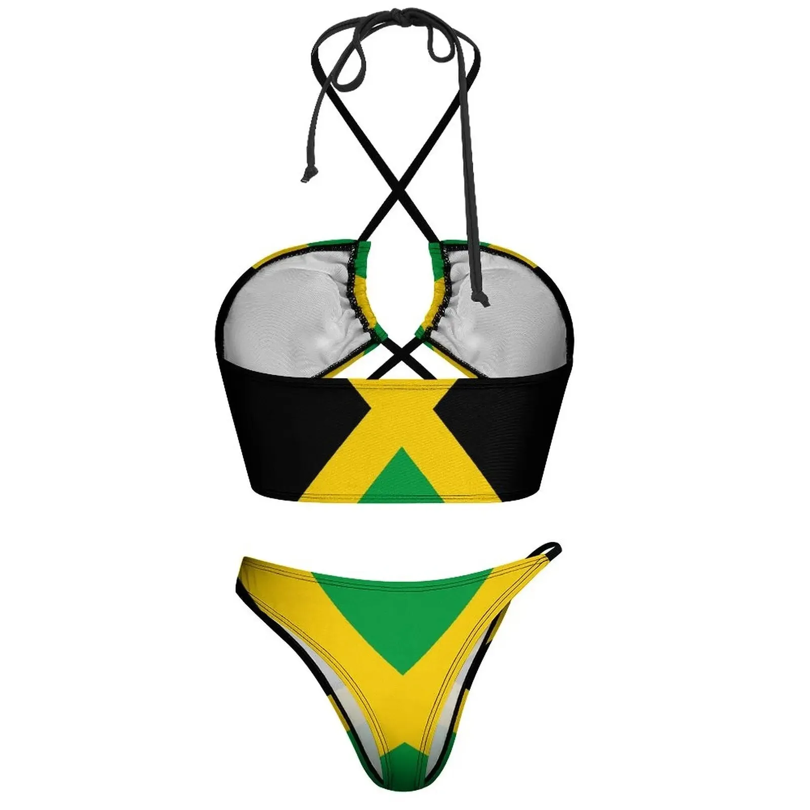 Jamaica Flag Micro Bikini Set
