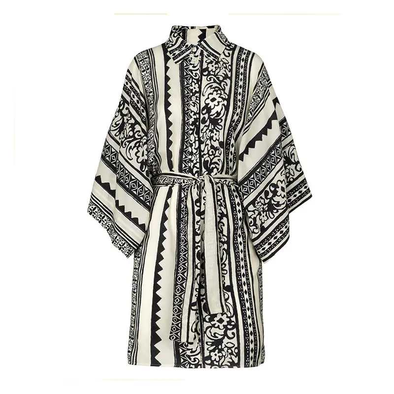 Janet - Printed Halterneck Two-Piece Swimsuit Set