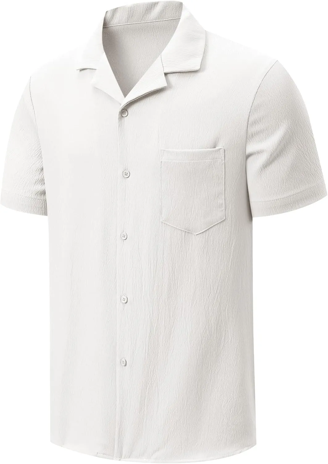 JMIERR Men 2 Piece Beach Vacation Outfit Pants Set Summer Cool Short Sleeve Casual Shirts