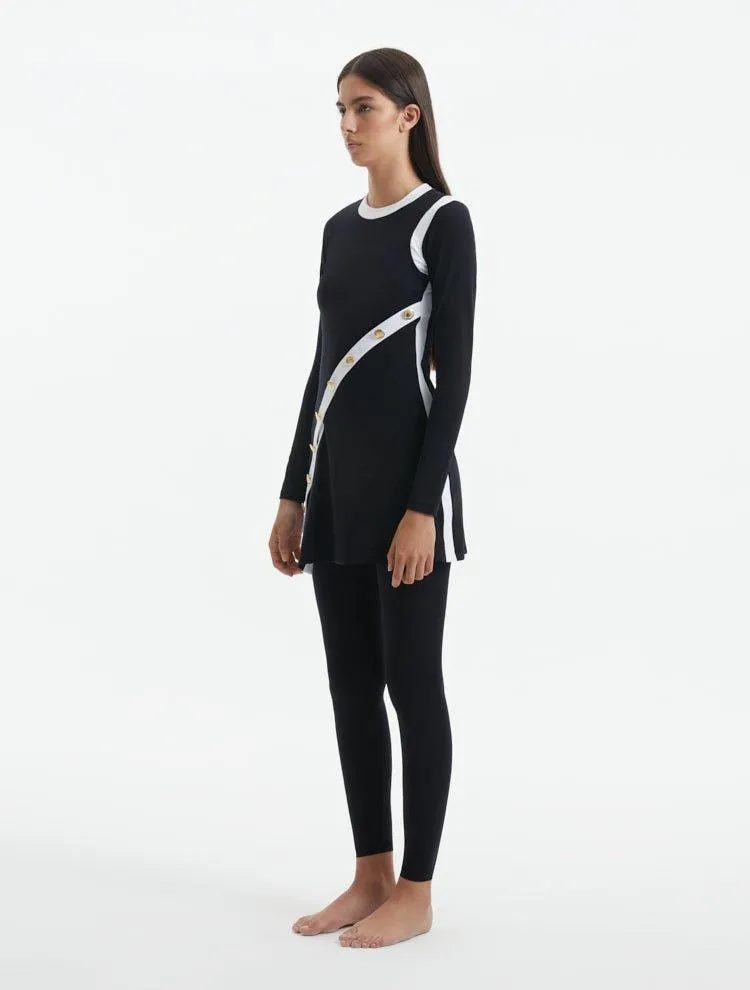 Kamaria Black Burkini
