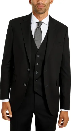 Kenneth Cole REACTION Men's Jackets, Black, 44 Regular