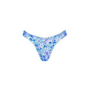 Kulani Kinis Minimal Cheeky Bikini Bottom - Purple Pearls