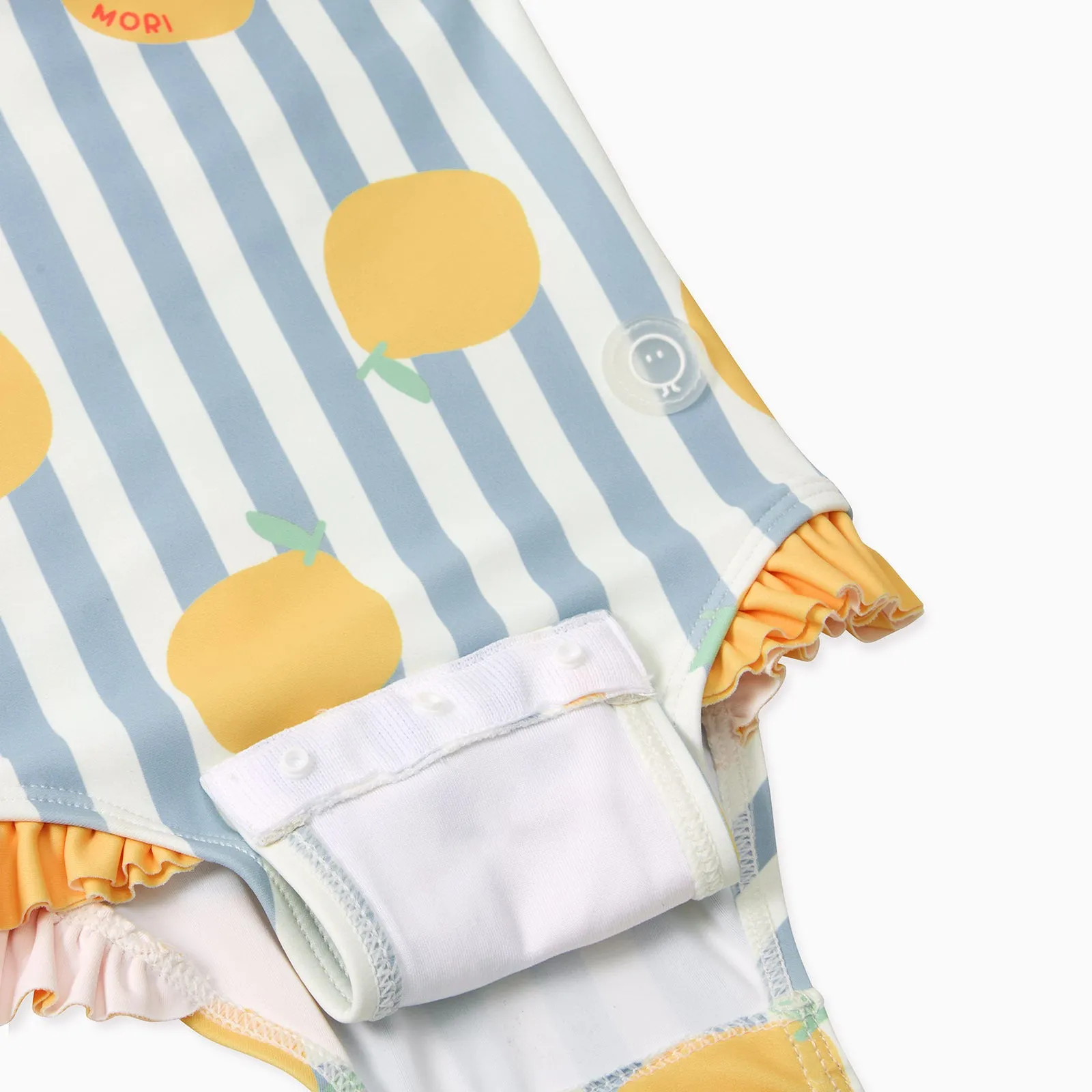 Lemon Frilled Swimsuit