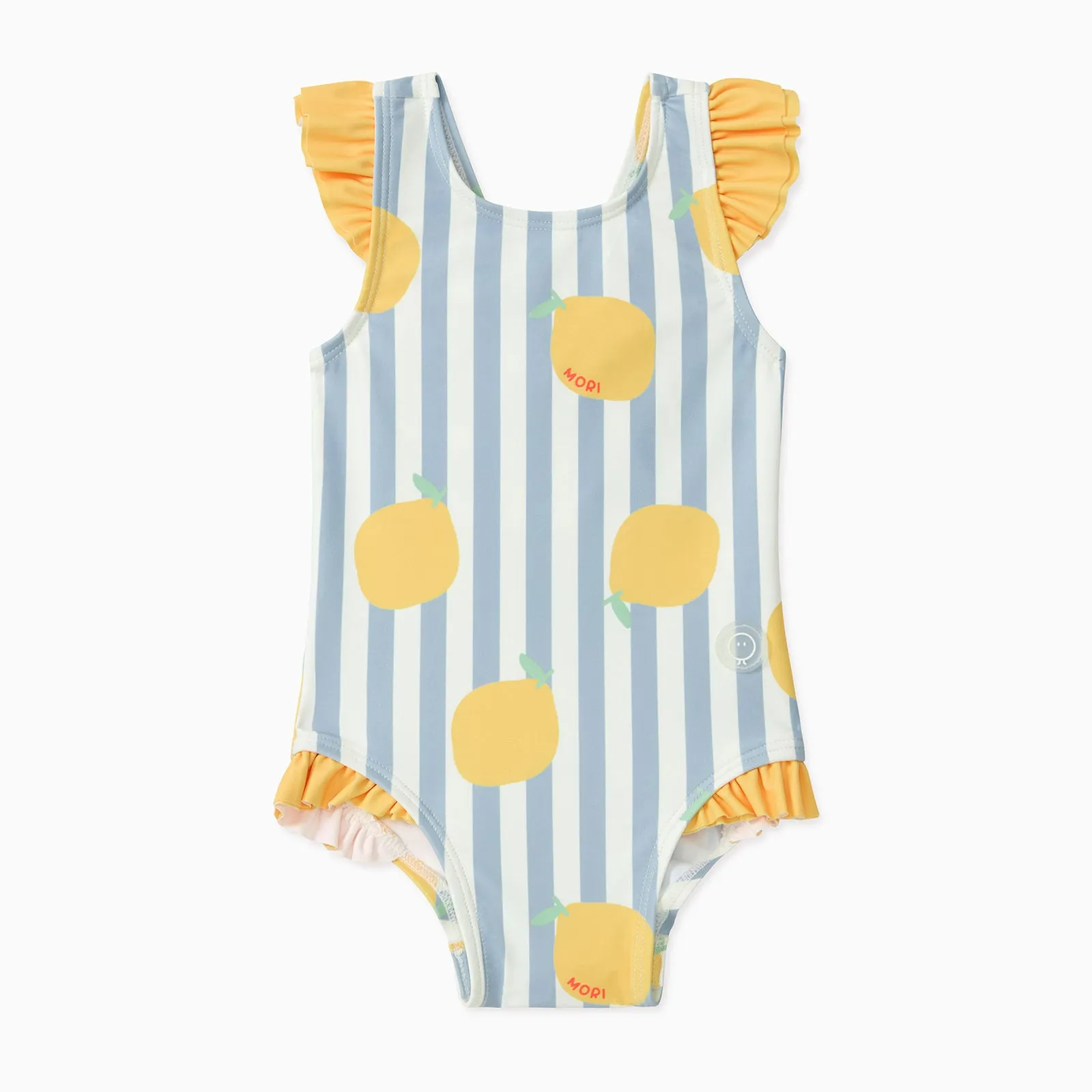 Lemon Frilled Swimsuit