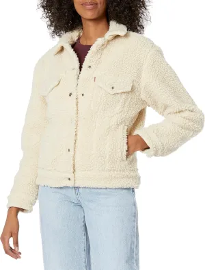 Levi's Women's Exbf Ao Sherpa Trucker Jackets